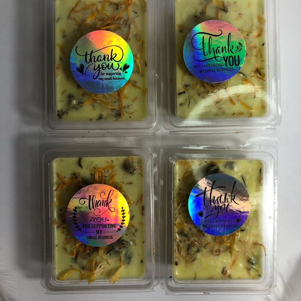 Natural herbal soy wax melts 2 for $12